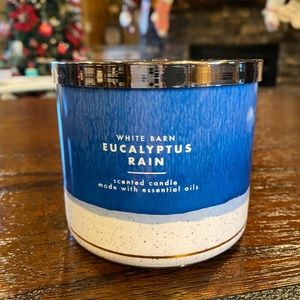 BBW eucalyptus rain 3 wick